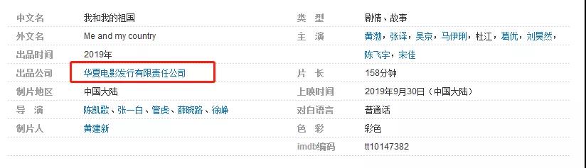 《我和我的祖国》电影出品方没有注册电影相关商标？